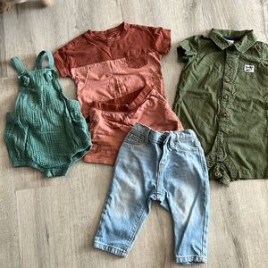 Bundle 9M baby clothes